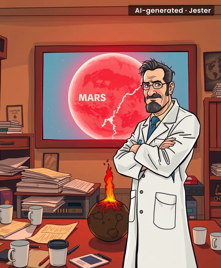 Just once I'd like scientists to discover something on Mars that isn't just 'Earth but older and deadlier.'