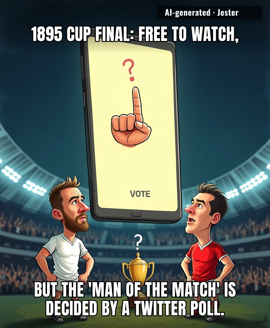 Fans get to choose the award winner — finally, a trophy that's as rigged as the voting.