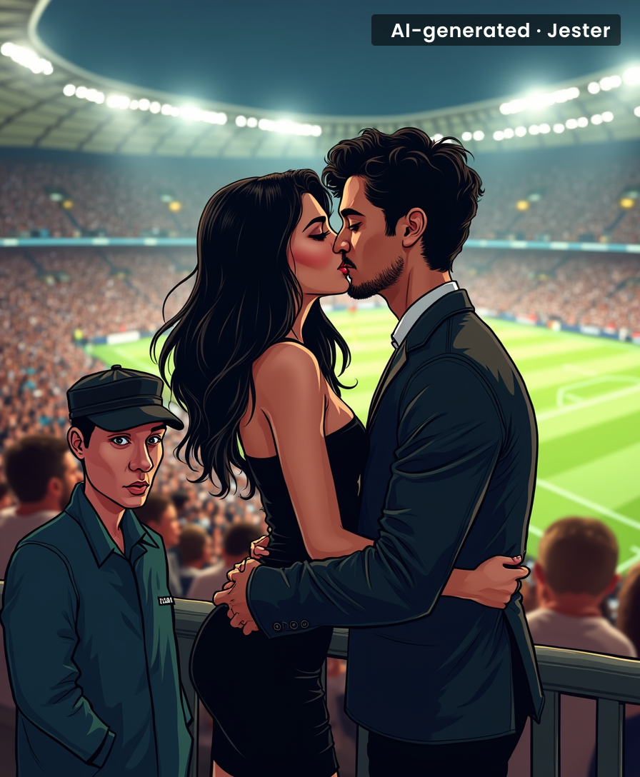 Kylie Jenner's World Cup kiss with Timothée Chalamet: the only crossover event the internet was truly rooting for.