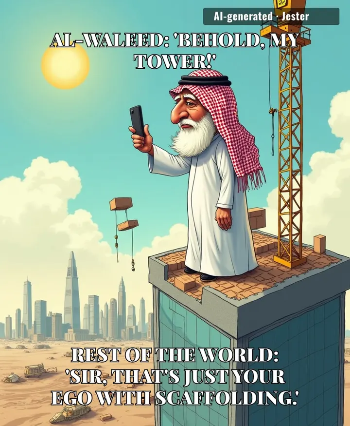 Watching a billionaire update us on his skyscraper is like watching a friend send 30 photos of their new house — we're happy for you, but also, why are we here?