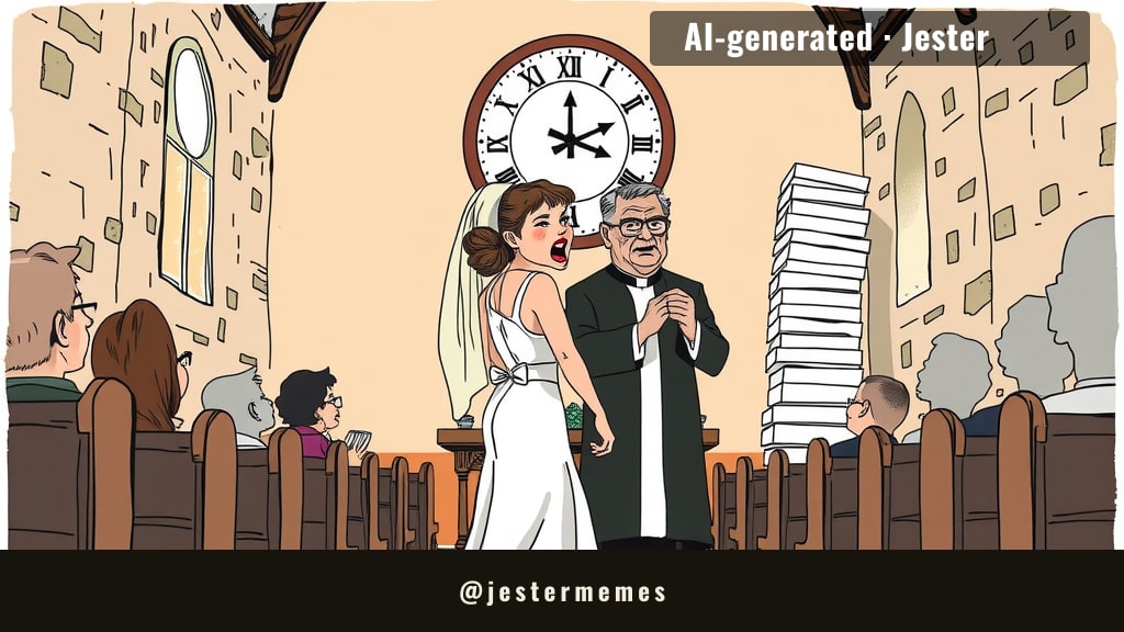 two hours late and she's the one who got to be furious.