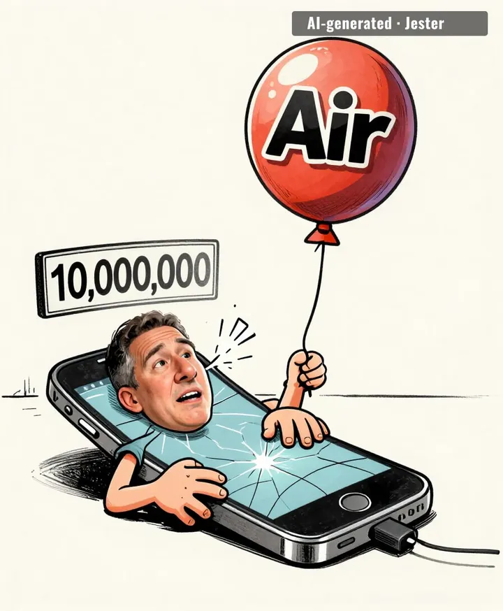 renamed it Air so your phone stops filing a workers' comp claim.