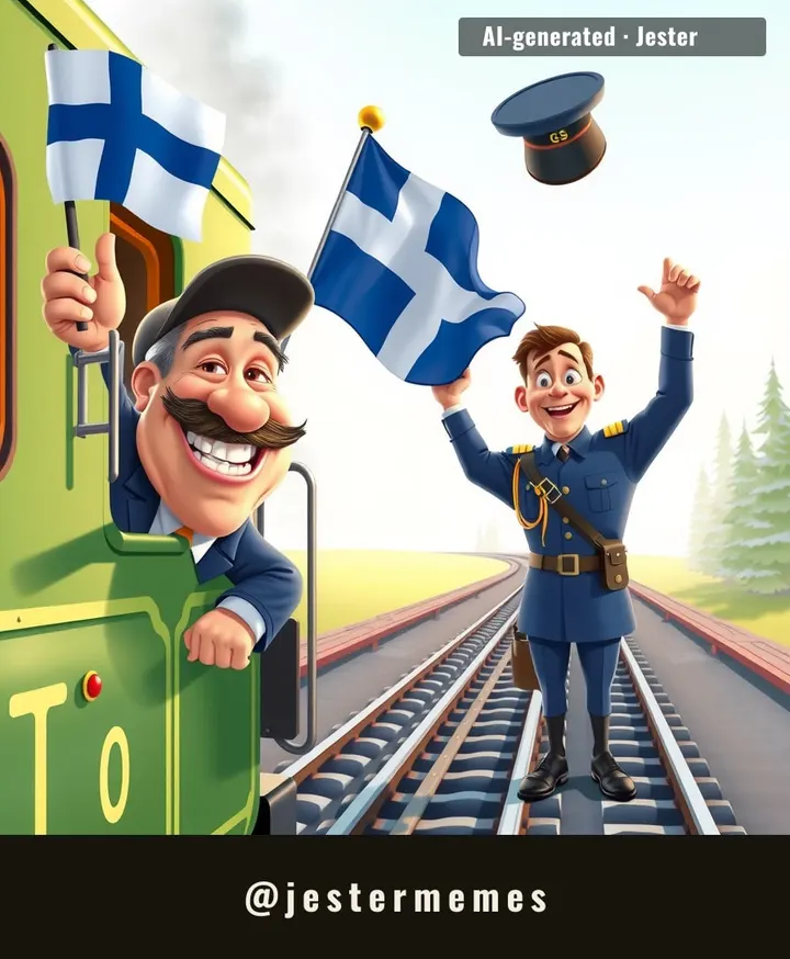 After 30 years of not being able to hop across for a coffee, Sweden and Finland finally got their tracks aligned.