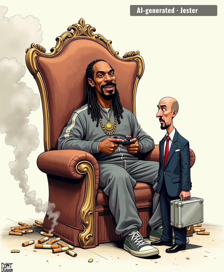 They really gave Snoop a level where the only stealth mechanic is not coughing.