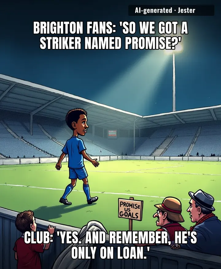 Promise David is already a Premier League legend: he's got a whole fanbase believing in him before he's even kicked a ball.