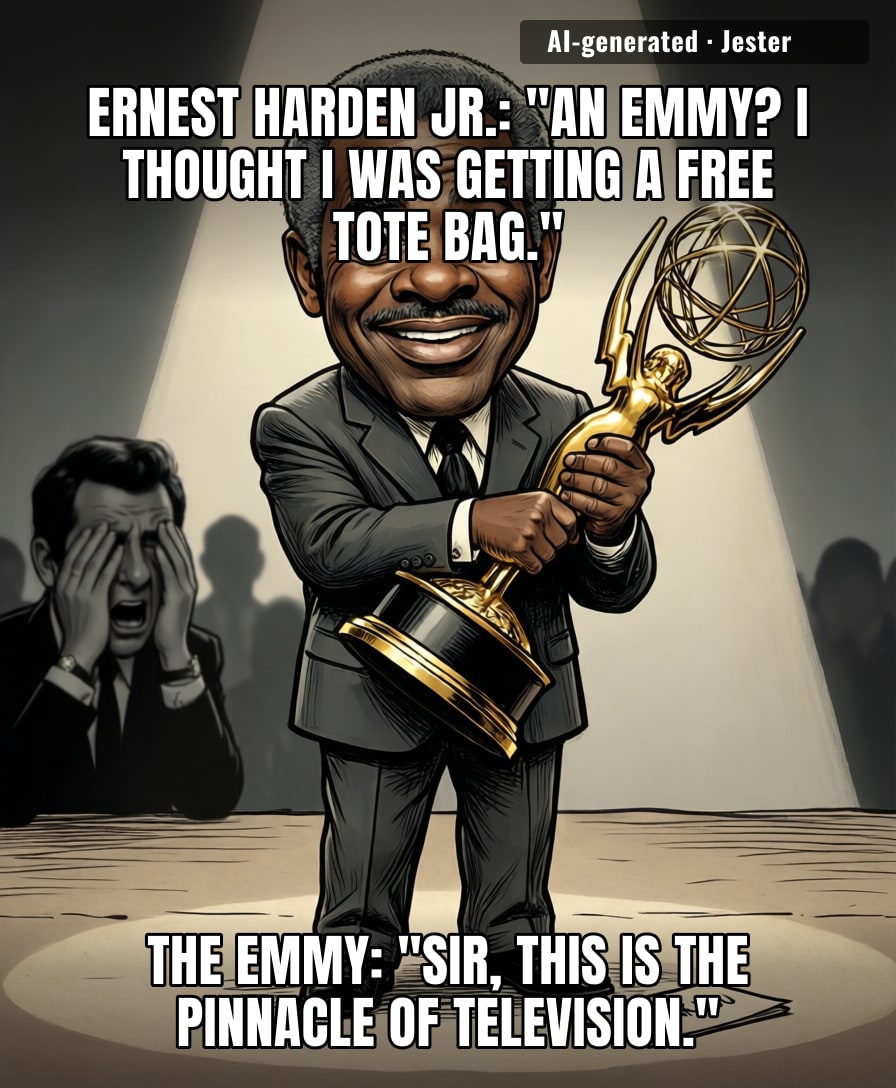 He won an Emmy and didn't even know it was prestigious — the most honest acceptance speech in Hollywood history.