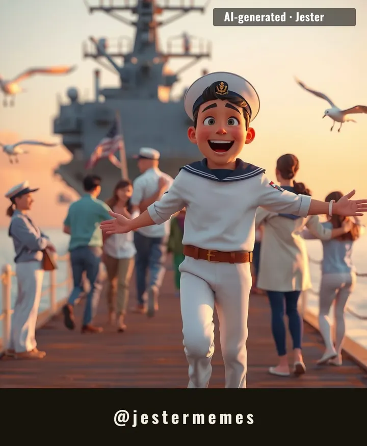A year without a day off, and the only thing they got to smell was jet fuel and ocean.
