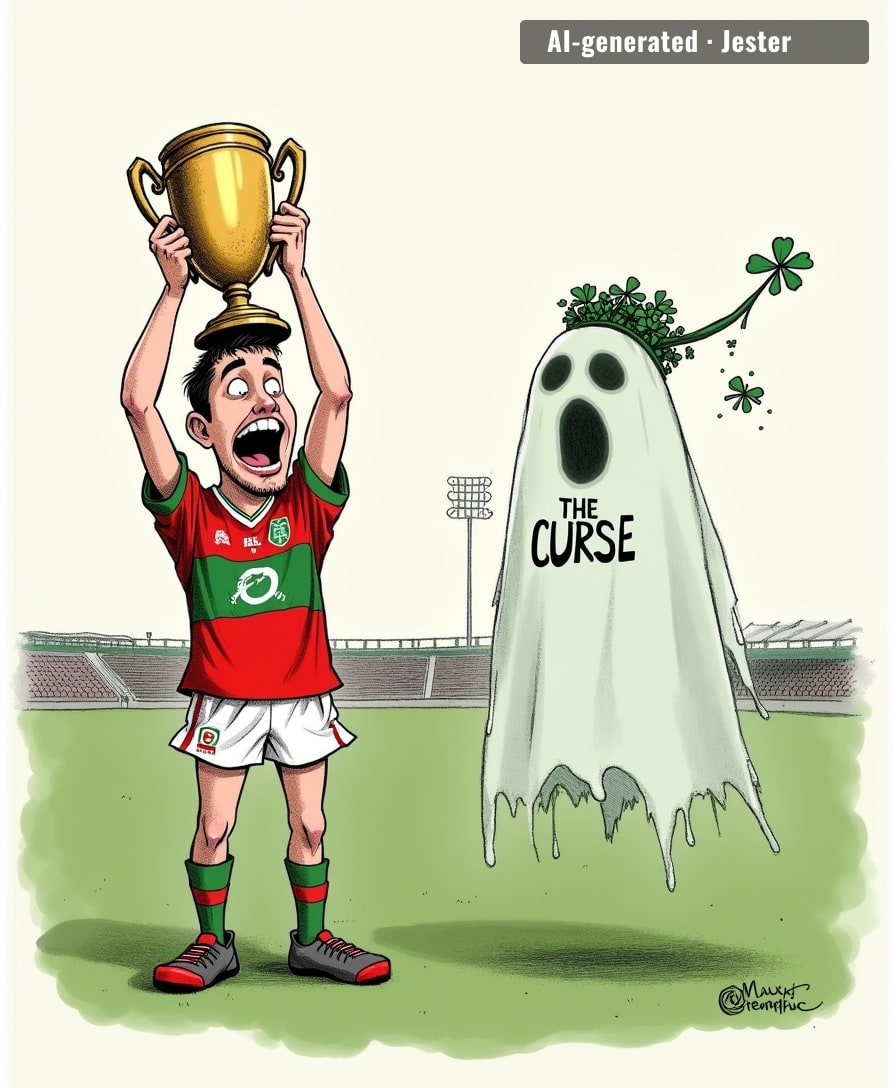 Mayo finally won the All-Ireland and the curse had to retire—turns out even supernatural grudges have an expiration date.