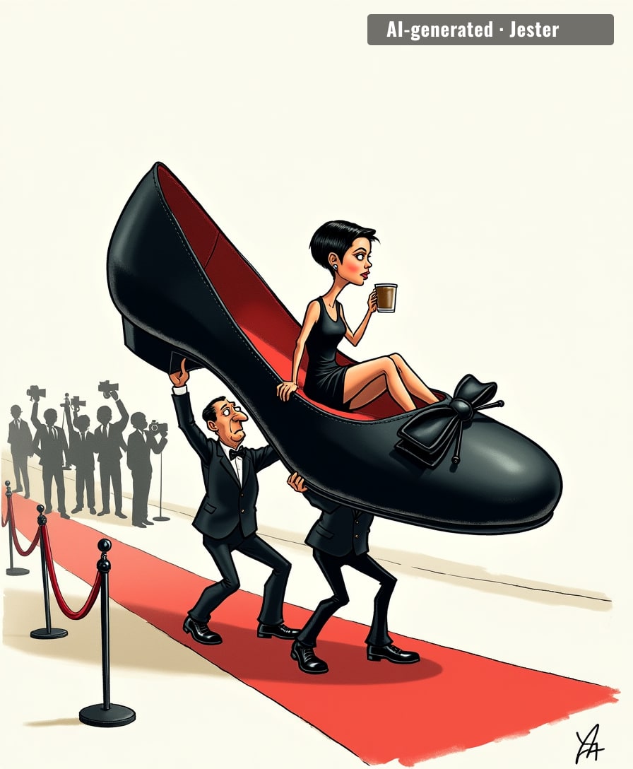 fashion media discovering the shoe women have worn since 1953: a live report