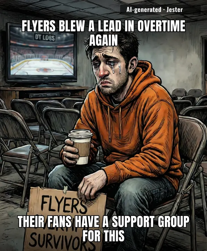 the Flyers' first win is right around the corner