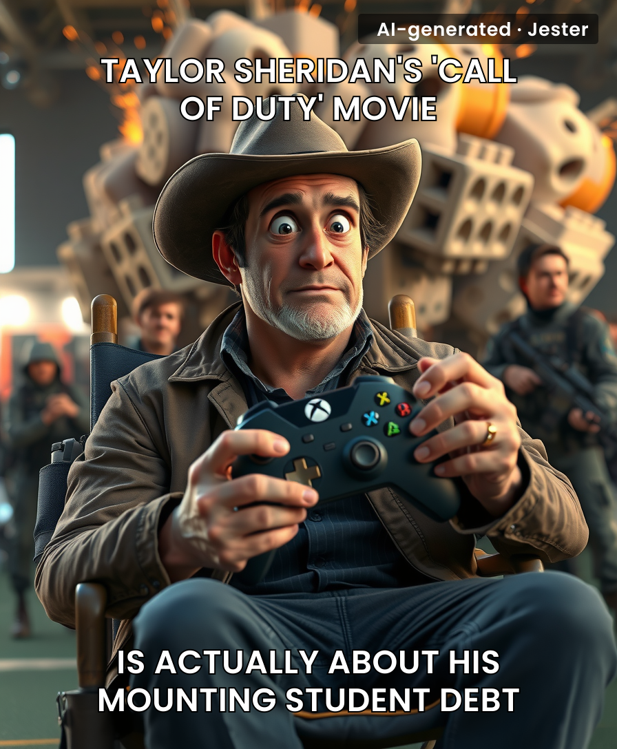 We're gonna get a Taylor Sheridan film where the main character just screams 'WHAT DO YOU WANT FROM ME?' at a phone for two hours.