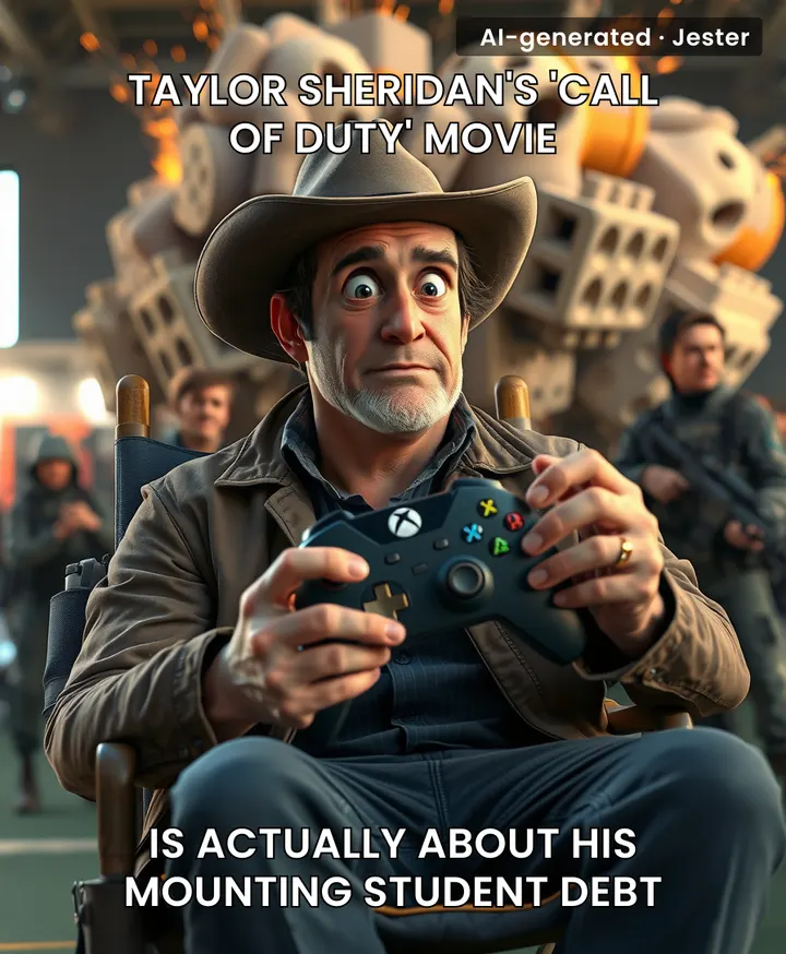 We're gonna get a Taylor Sheridan film where the main character just screams 'WHAT DO YOU WANT FROM ME?' at a phone for two hours.