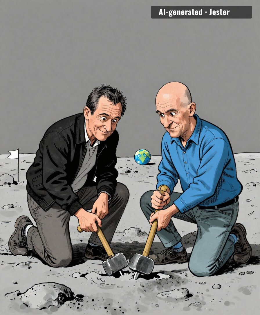 first eviction notice on the moon.