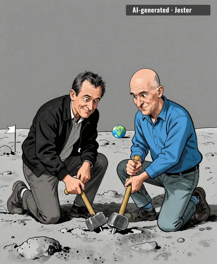 first eviction notice on the moon.