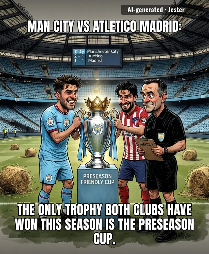 Preseason friendlies: where English fans convince themselves a 2-1 win over a jet-lagged Madrid side is a trophy.
