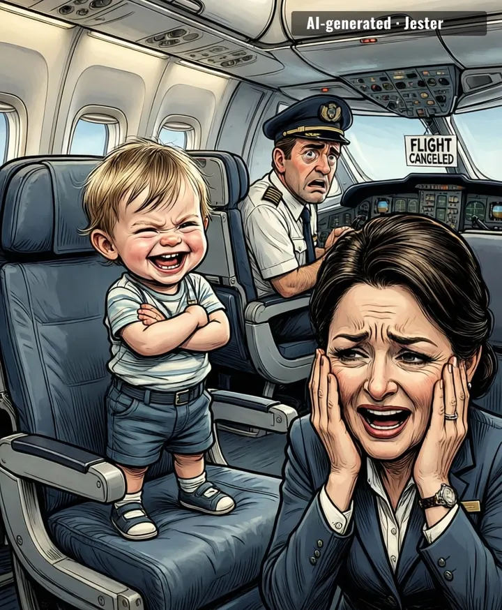A 4-year-old has more power over Canadian airspace than the transport minister.