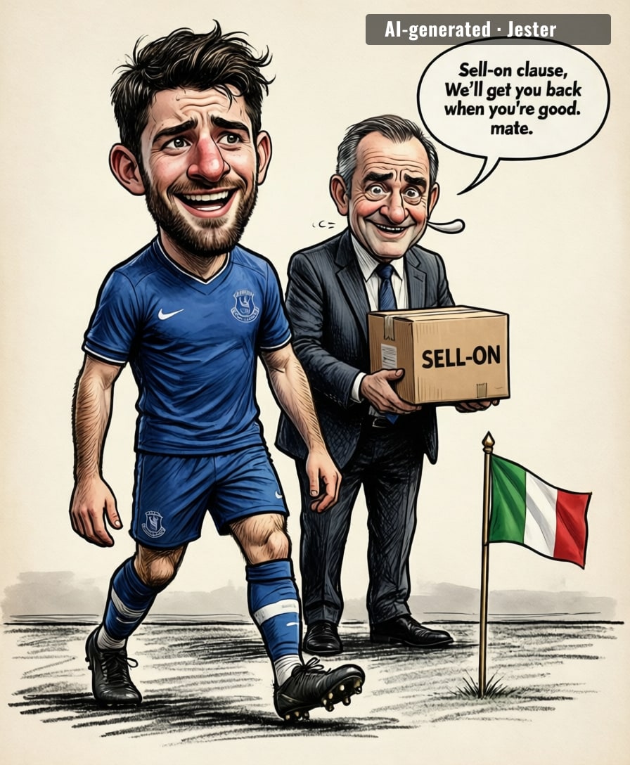 Nathan Patterson: the only player whose transfer fee includes a 'please take him' coupon.