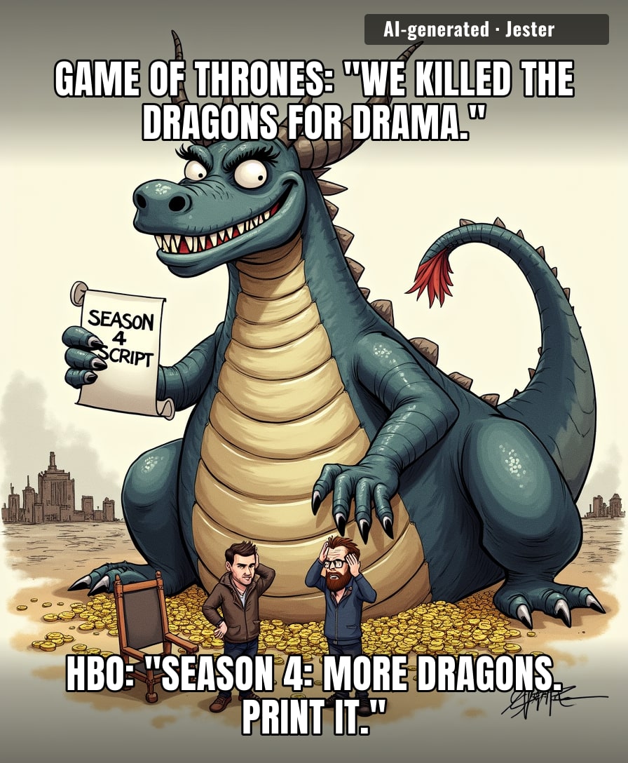 Eight dragons get bigger roles, but the real fantasy is thinking the showrunners won't kill them off anyway.