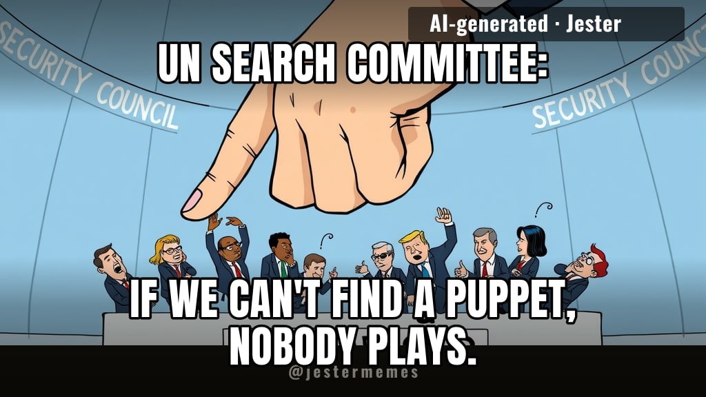 It’s not a candidate search, it’s a game of Whac-A-Mole.
