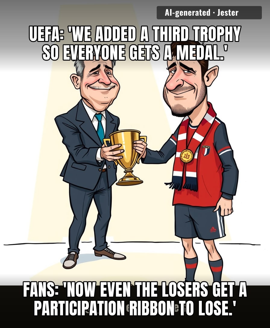 UEFA's new competition is like a participation trophy for teams too good for the kids' table.