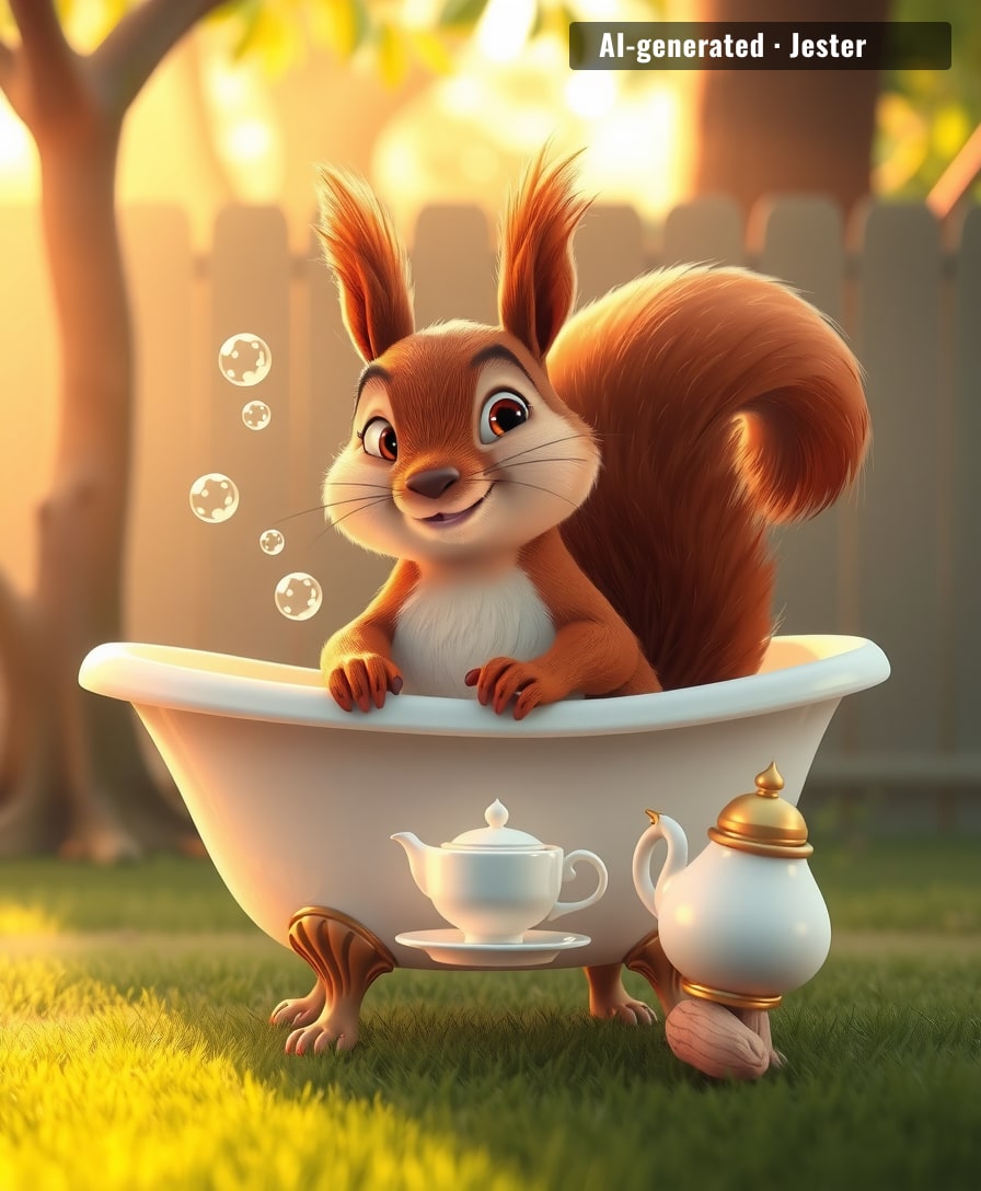 Nancy, you've given a backyard rodent a better work-life balance than most of us.