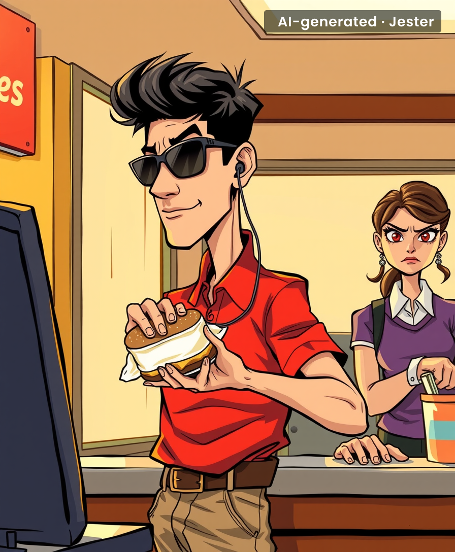 The only secret about this sandwich is how they convinced you it's a hack and not just two things they sell.