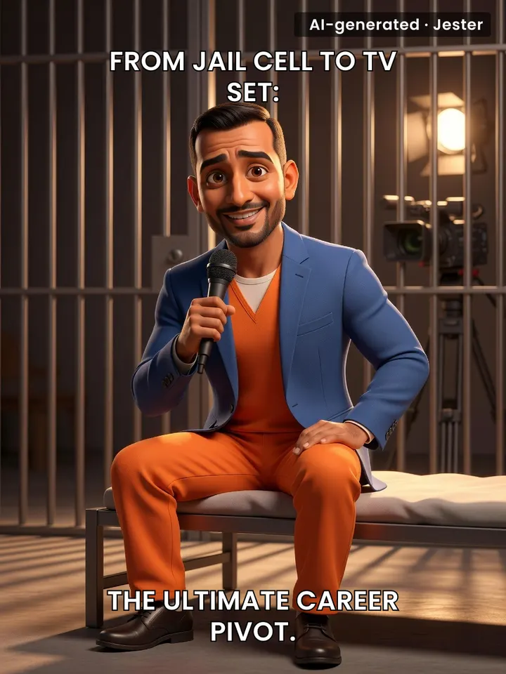 Munawar spent 35 days in jail and came out with a better resume than most MBA grads.