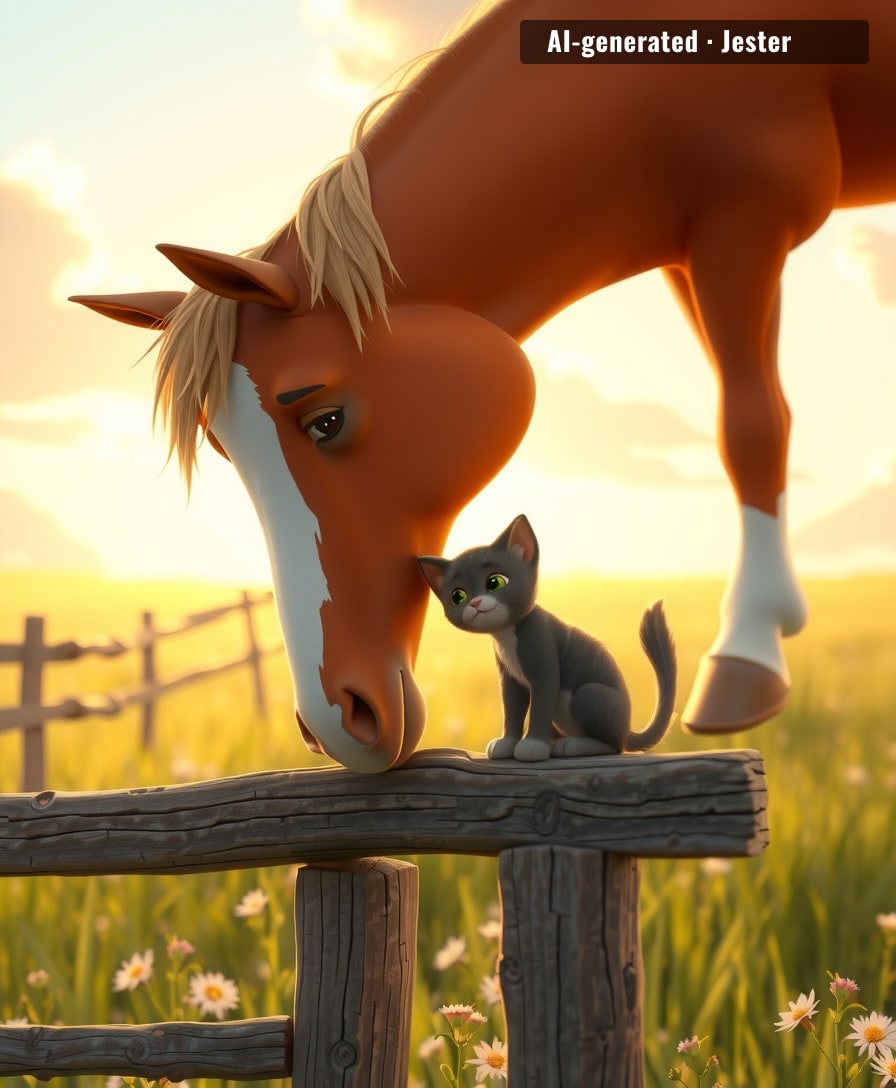 Hugo is 6'10" — that's not a horse, that's a neighbour who can fix your gutters.