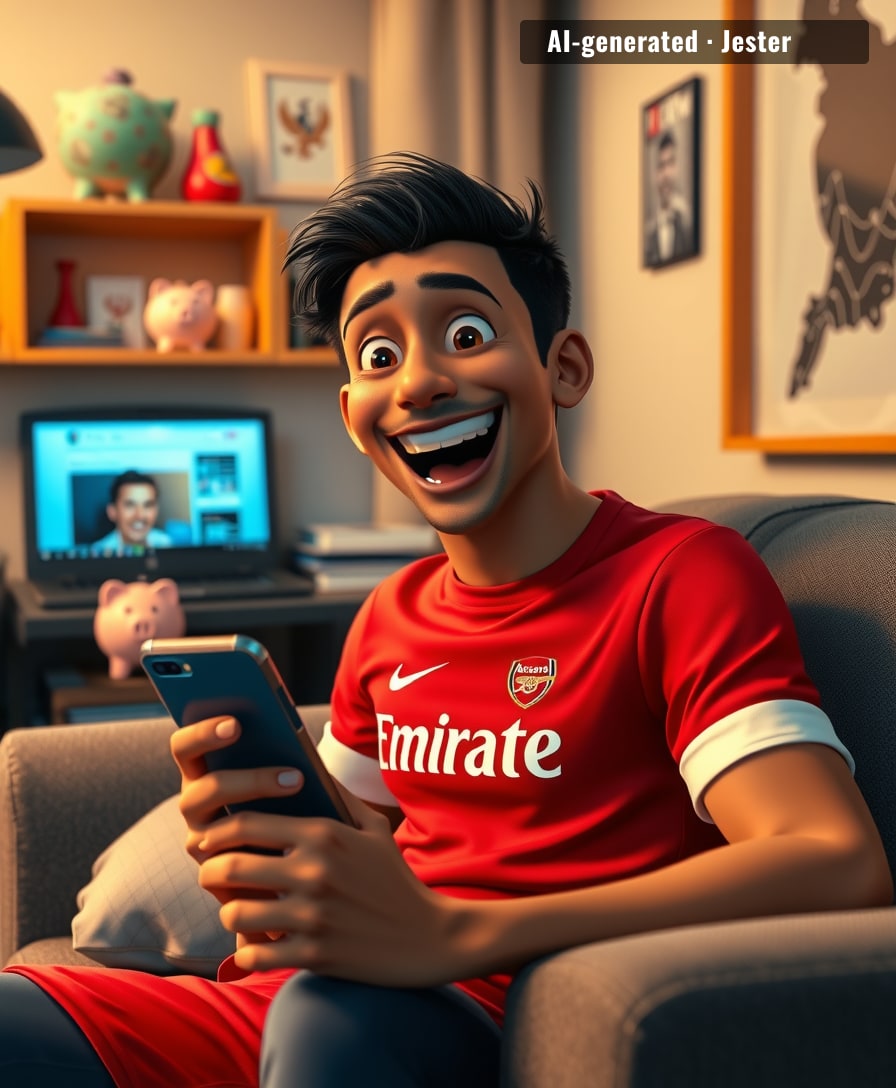 Arsenal fans have already planned the parade for a transfer that's 99% not happening — and the 1% is a typo.
