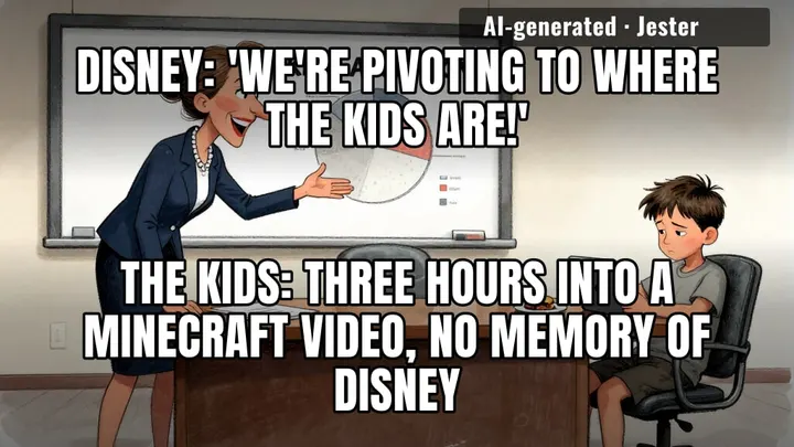 Disney spent 100 years building magic, then lost the kids to a man who says 'so what did we learn today'