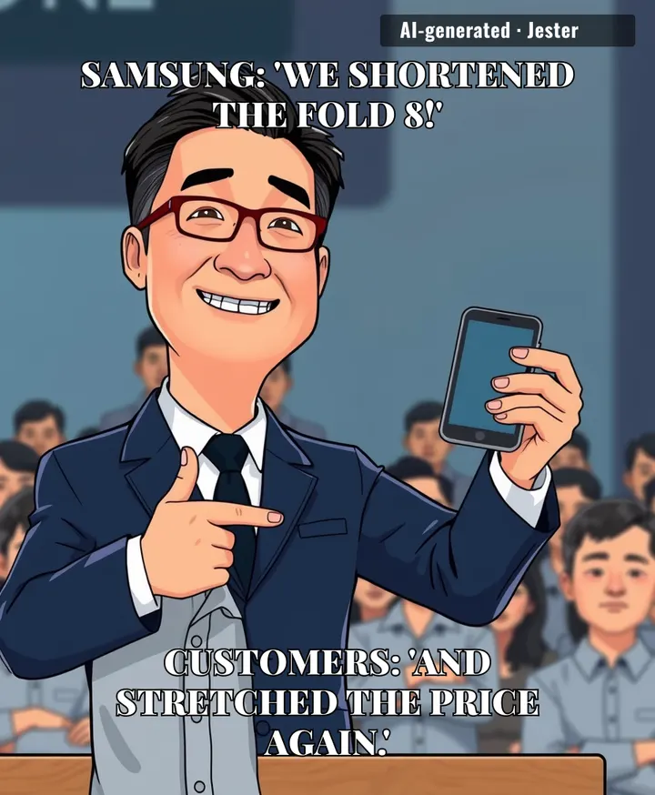 The Galaxy Z Fold 8: the most expensive way to prove you own last year's model.