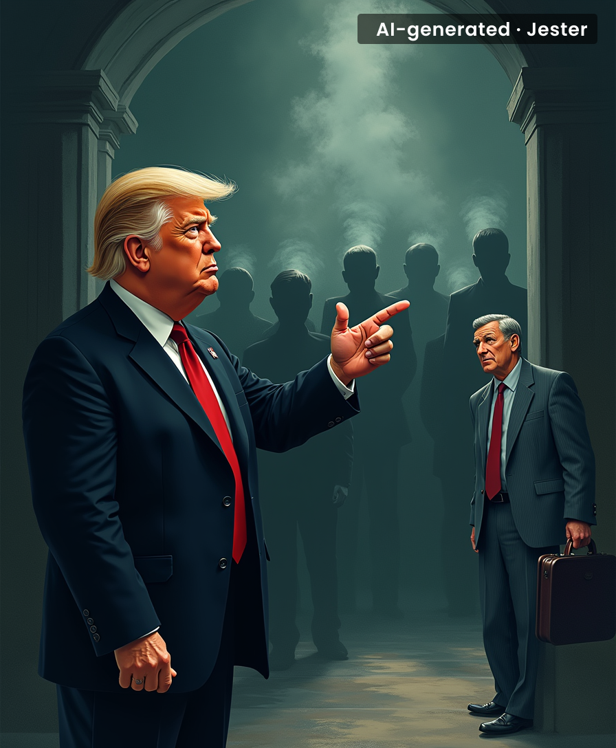 Nobody tell him the secret service is, uh, secret.