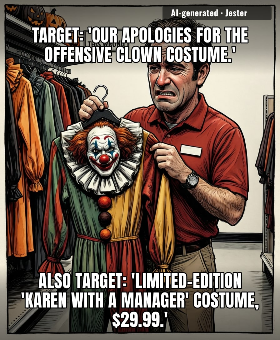 Target's diversity training apparently covers everything except the Halloween aisle.