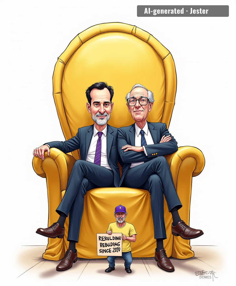 Bob Iger and Josh Kushner just paid $12.5B for a team that's been 'rebuilding' since 2020 — at this point the Lakers are a midlife crisis with a payroll.