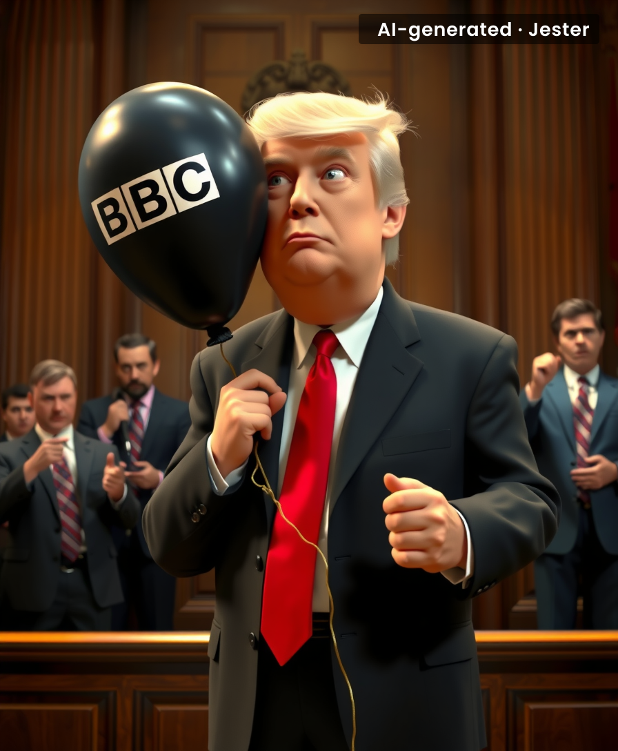 The only thing shorter than Trump's attention span is the part of his lawsuit he was willing to drop.