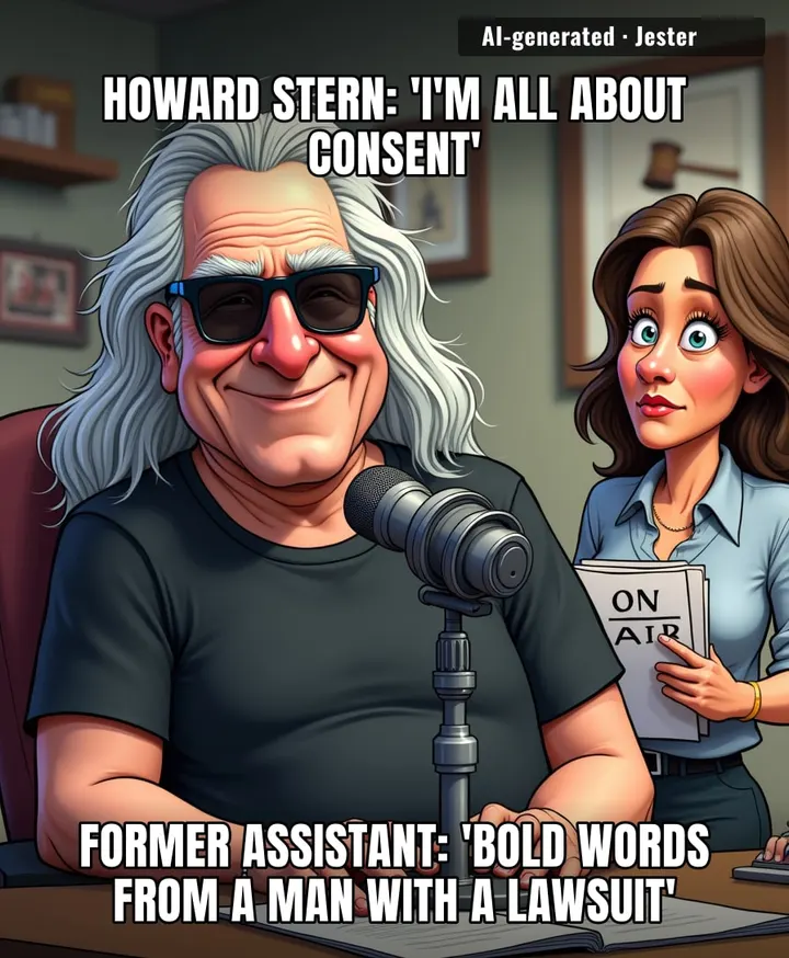 Legal battle: the one podcast Howard Stern can't drop a F-bomb on.