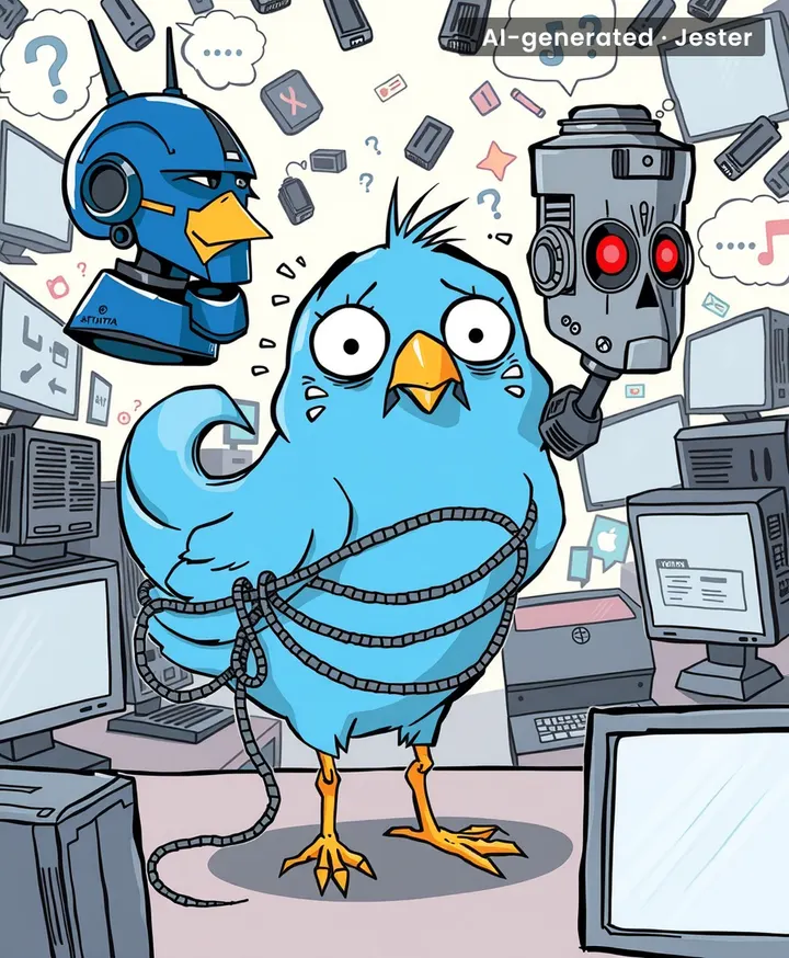 The AI rumor mill works exactly like a group chat: everyone repeating the same guess until it becomes the truth.
