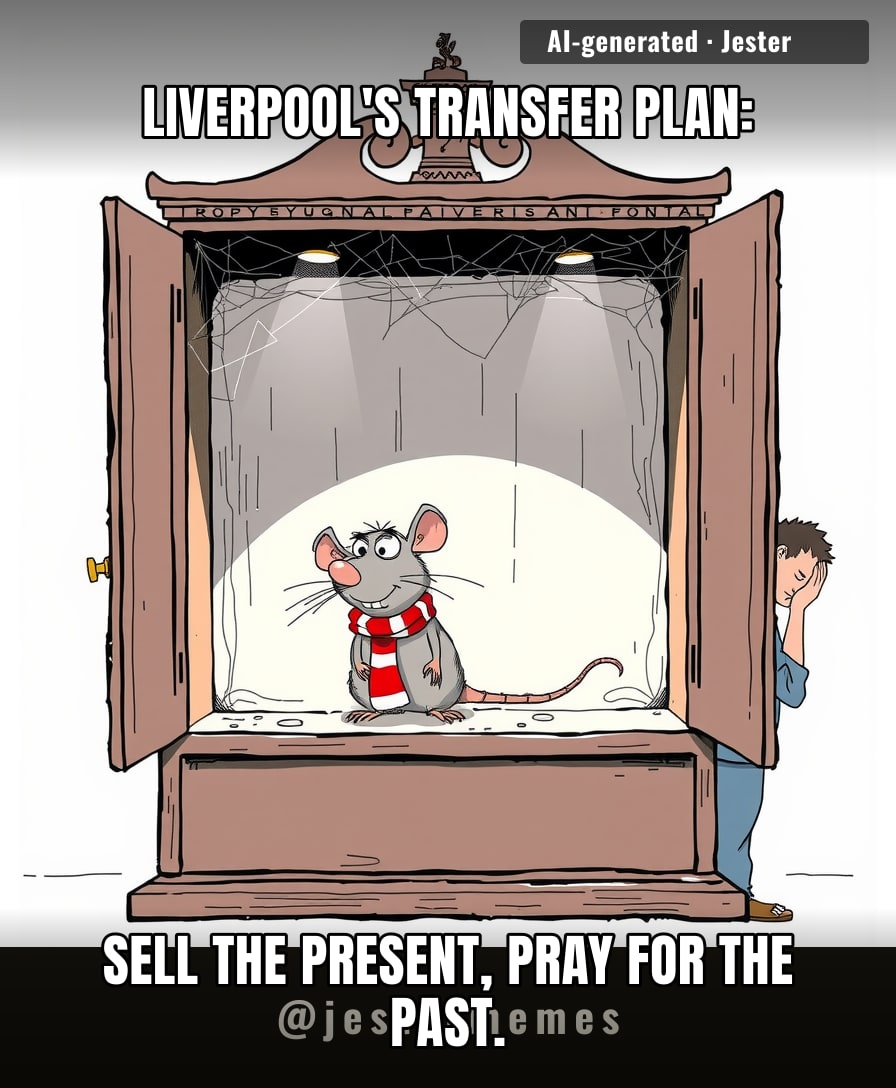 Liverpool's transfer window: buy nothing, sell the future, and pray the fans don't read the balance sheet.