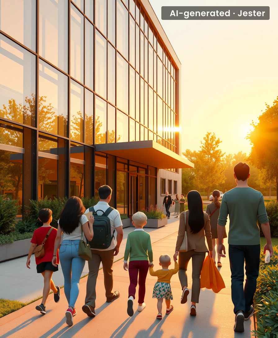 Finally, a building that treats climate anxiety — with solutions.