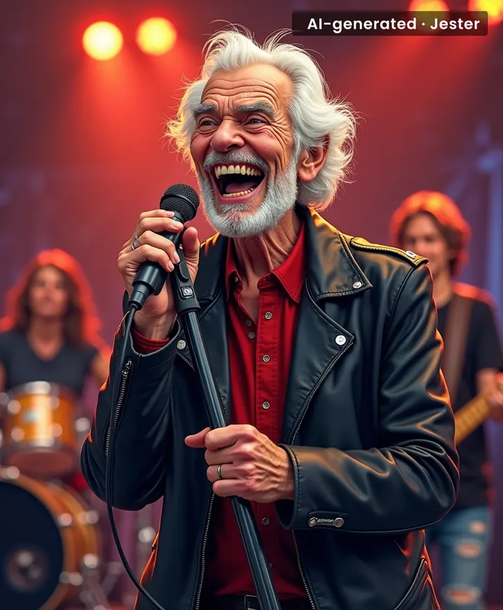 The 95-year-old frontman of The *uckers has more energy than most 25-year-olds — and twice the hip replacements.