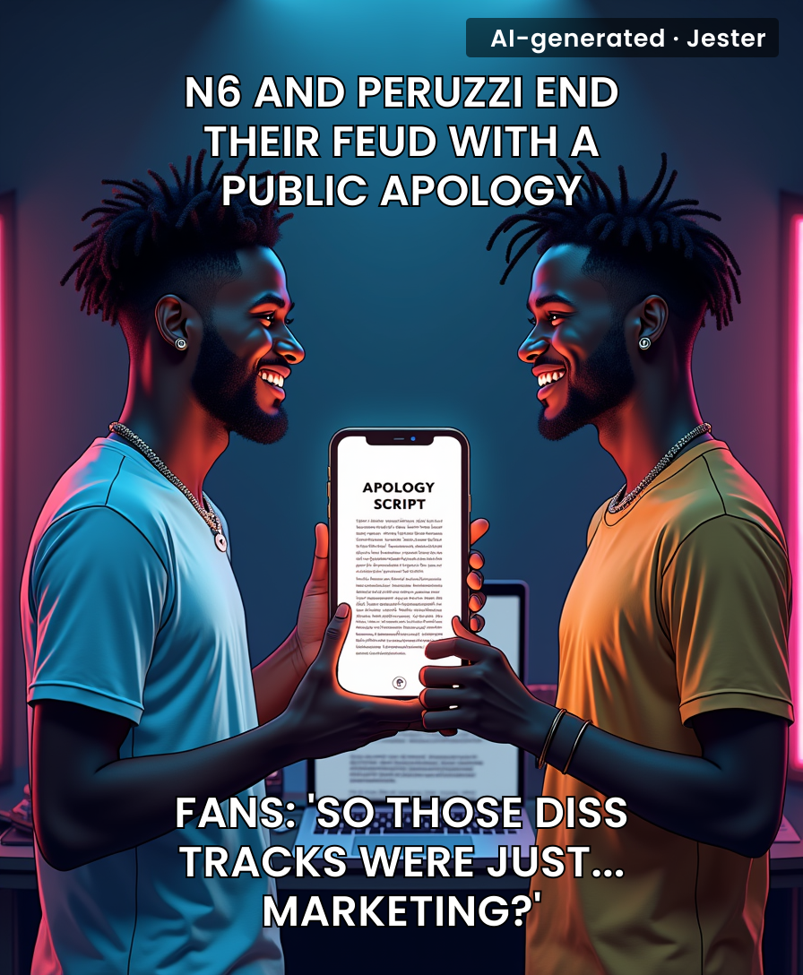 The only thing longer than their feud was the apology's non-disparagement clause.
