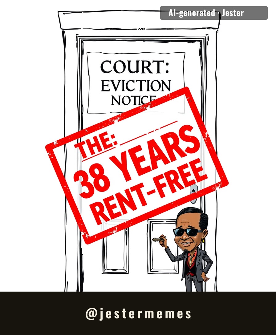38 years rent-free and she still couldn't afford the insurance inspection.