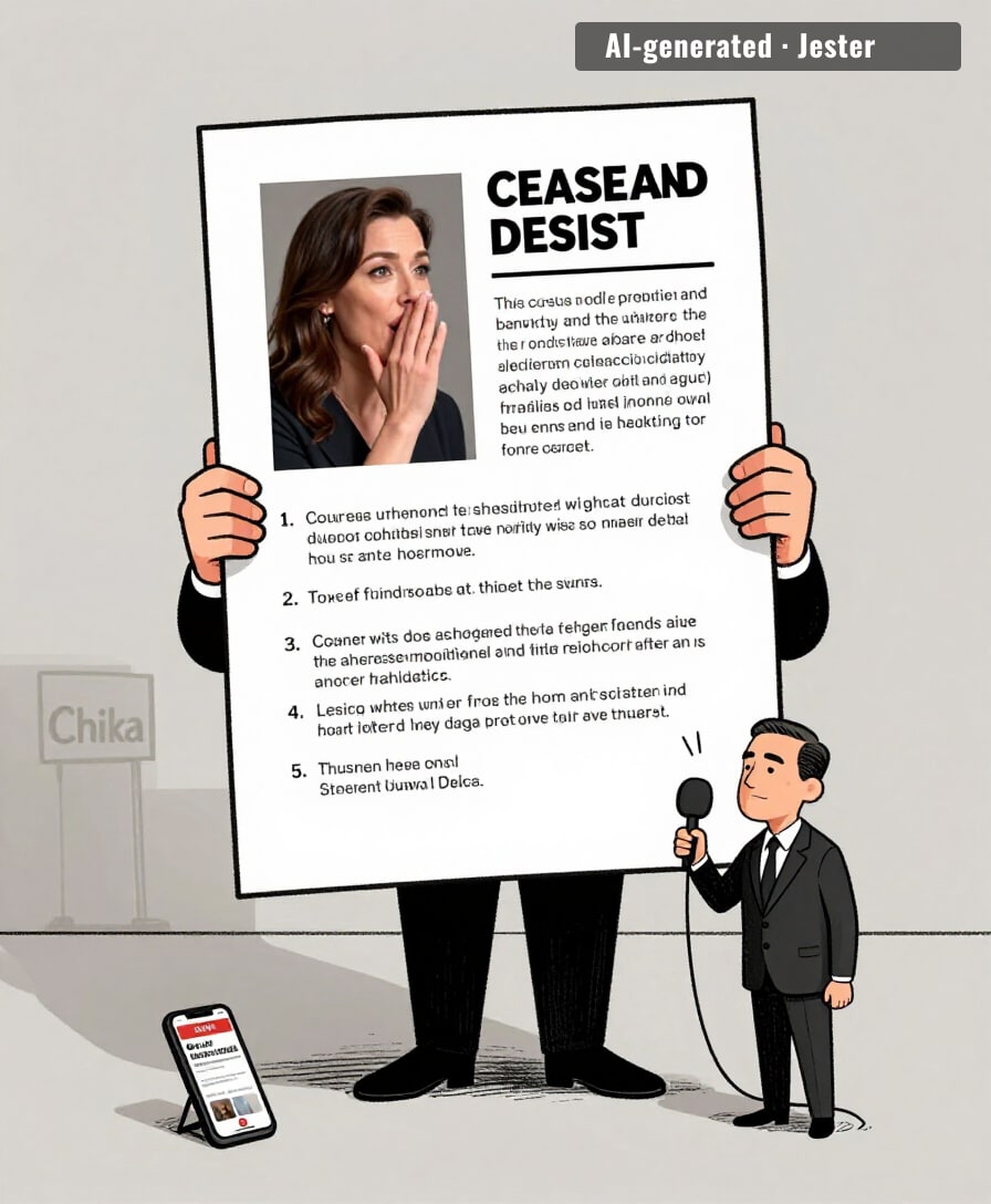 the cease-and-desist is the new chismis.