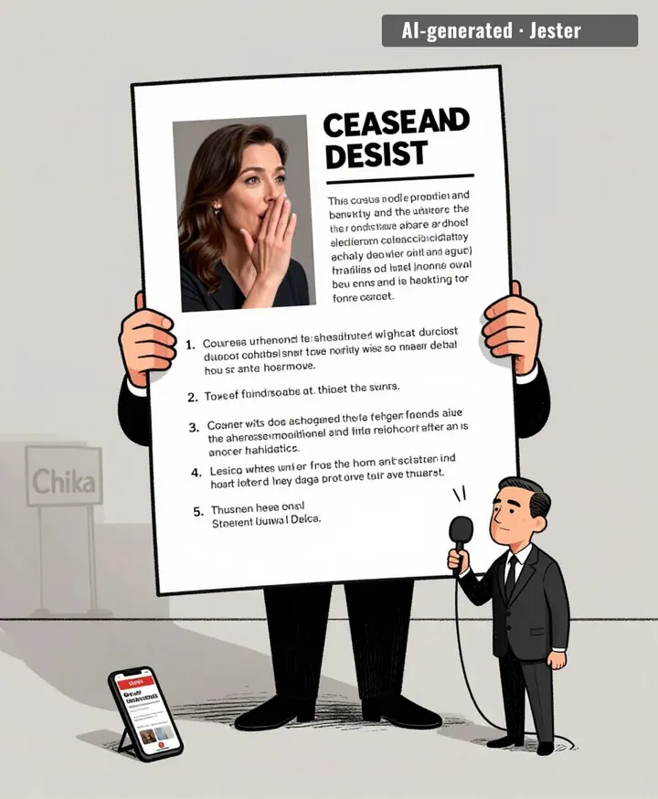 the cease-and-desist is the new chismis.