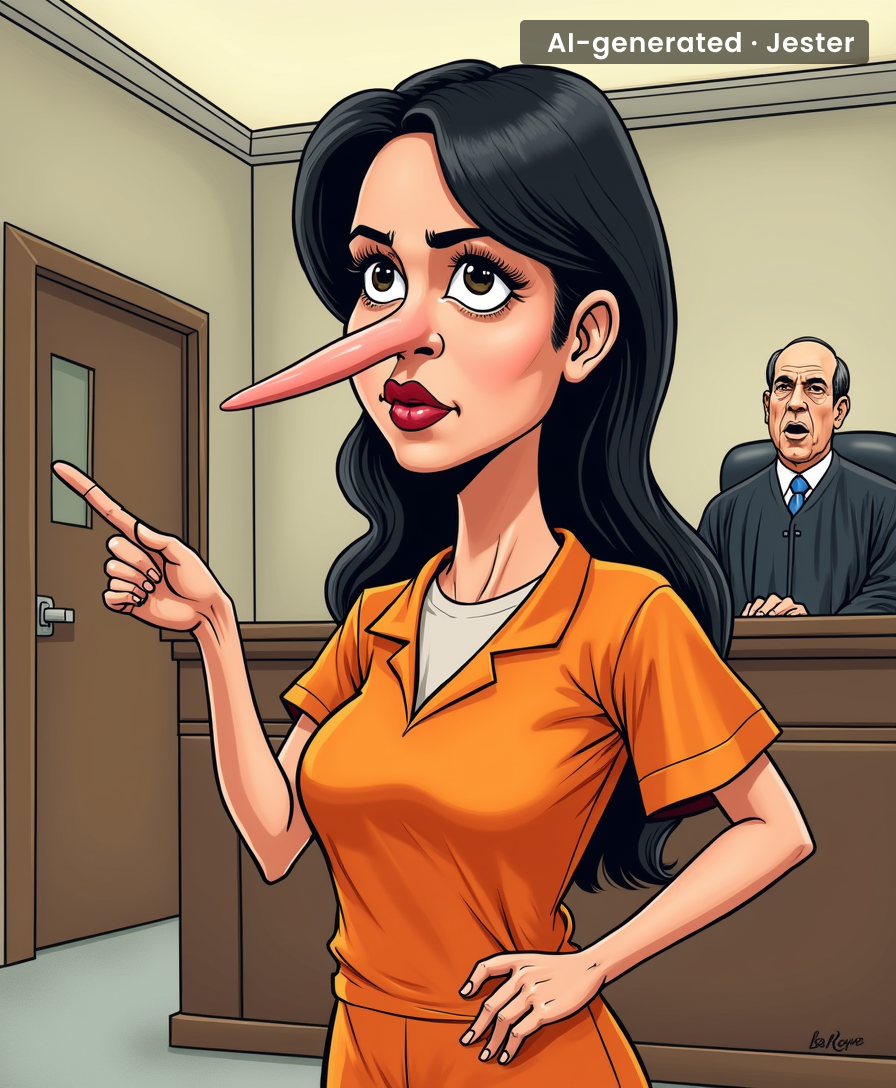 She lied about a lie. That's the most honest thing a reality star has ever said.