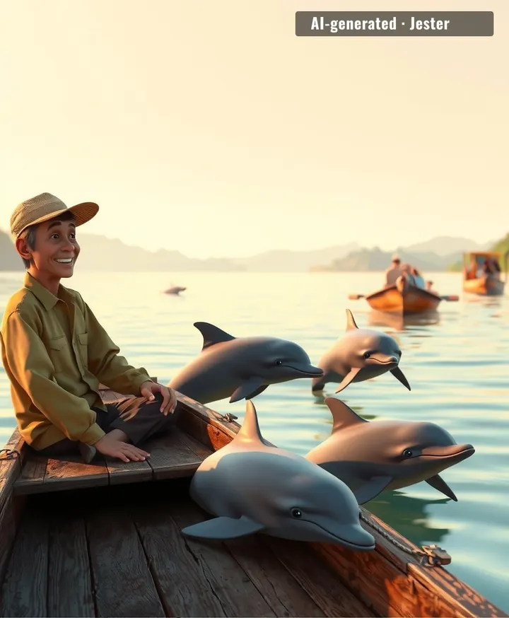 118 dolphins and every single one of them has a better morning routine than me.