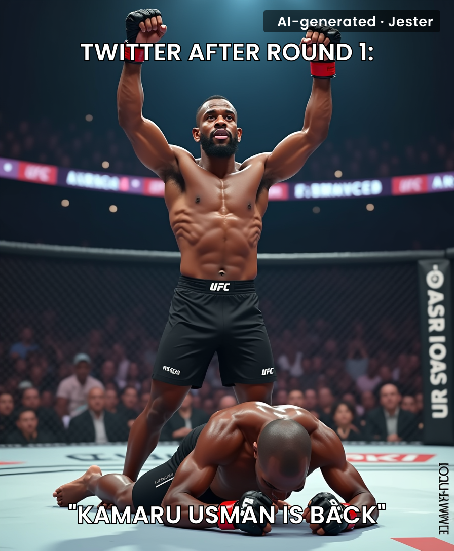 Dricus du Plessis turned Kamaru Usman from 'The Nigerian Nightmare' into 'The Nigerian Nap'.