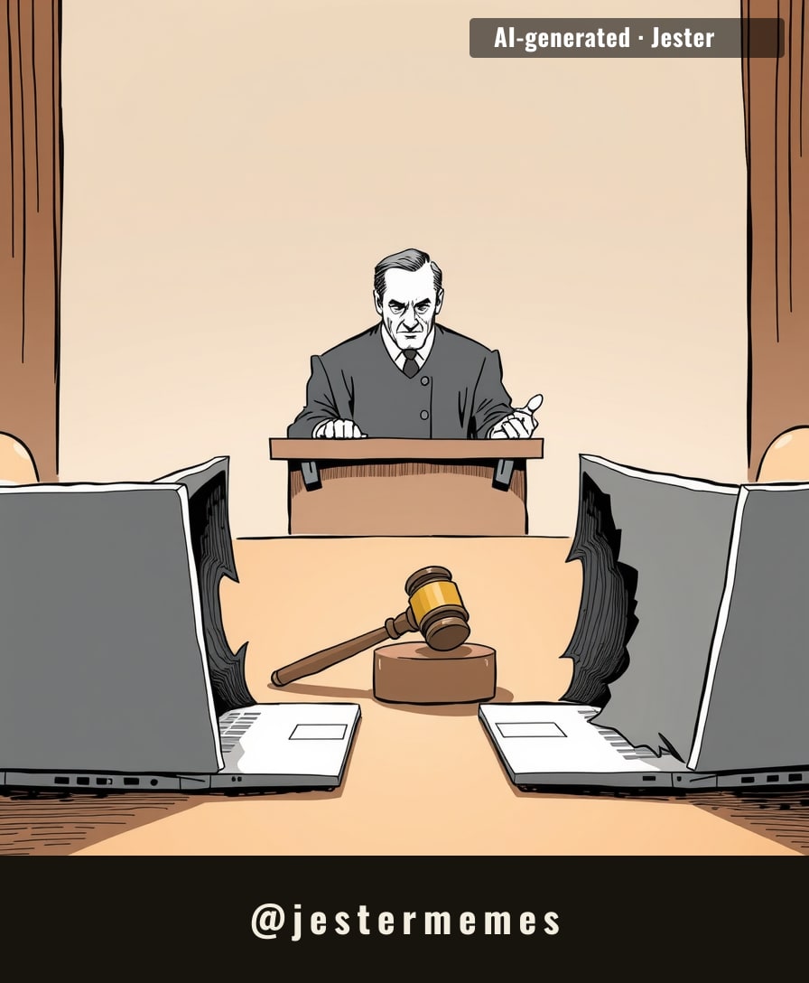 the gavel is the only thing here that isn't a copy.