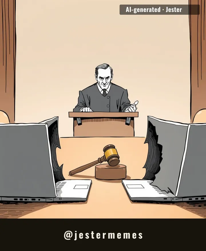 the gavel is the only thing here that isn't a copy.