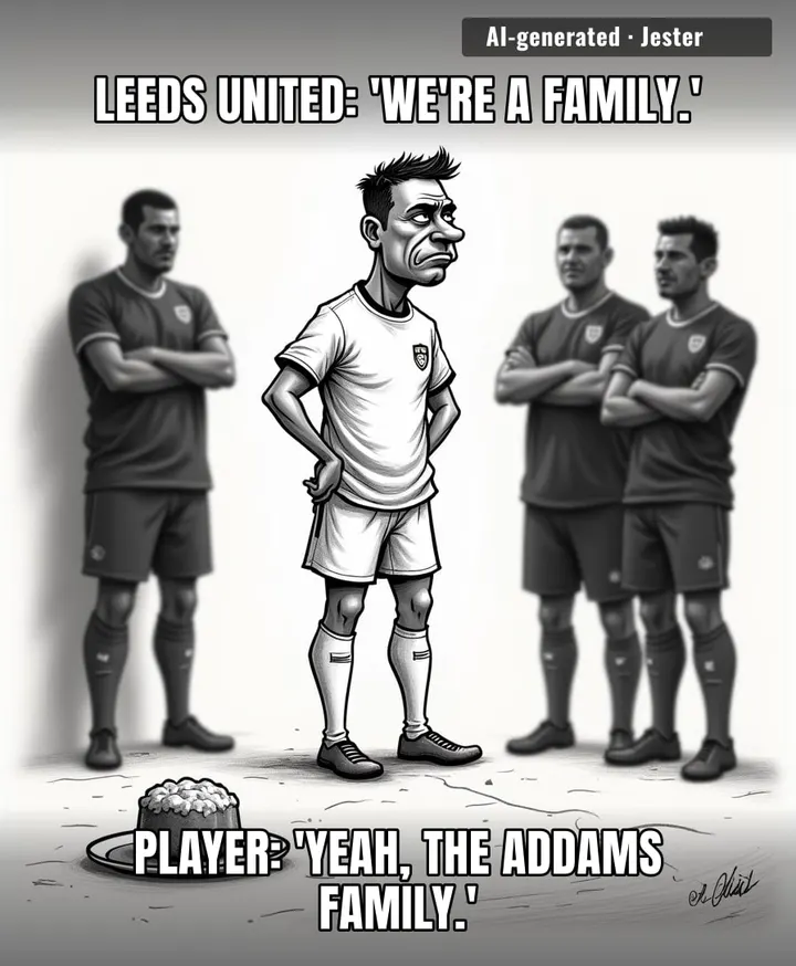 Joining Leeds is like joining a cult, except the Kool-Aid is just Yorkshire tea and the brainwashing doesn't work.